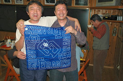 ドラゴンズのバンダナ